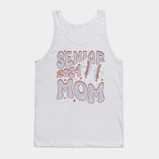 Senior 2024 softball Mom tee Friday Night Gift For Women Mother day Tank Top